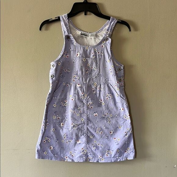 Floral Purple Kids Dress - Picture 1 of 5